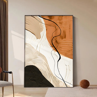 抽象客厅装饰画 画轻奢高级感沙发背景墙挂画 画油画 画艺术玄关