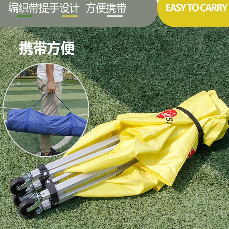 篮球足球外帆布套推车移动折叠皮球装球铝合金无品牌/收纳筐推户