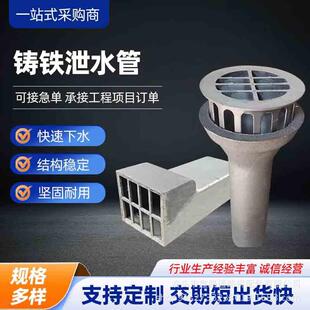 公路ETY桥梁铸铁泄水水管圆形高矩速水泄孔地漏篦子格栅盖排管泄