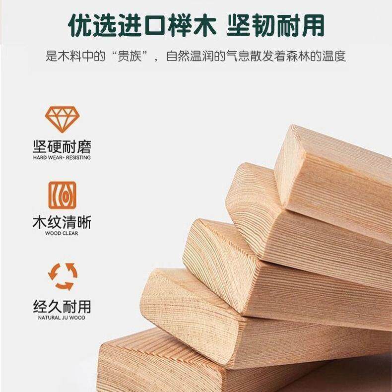 实木床榉木榻榻床头双人1.8床m排骨架床家用1.无5m米单人儿PPE童