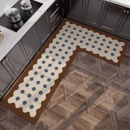 垫DZM家用吸水厨房2脚垫025新感吸款油形轻地奢防滑