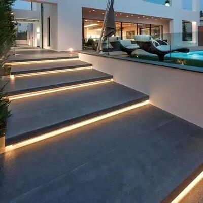 ZLU网红楼灯梯踏步LED带智能嵌入式台阶带追光流跑马水感灯应楼梯