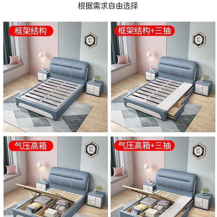 成人单人床1米女孩男2童2儿童床男孩小户无品牌/型现代简储约1.m