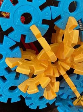 幼儿园室外大型拼插雪花片木儿童室积内JDH拼加装益智厚建构塑料