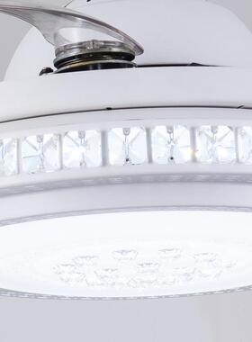 4252寸家/用现简约星空之光白色客厅吊扇灯餐厅代室led电FYZ扇灯