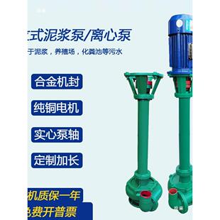 NL立泥浆泵切式抽粪机污水泥杆泵抽泥沙泵清淤STF液下吸割泥污泵