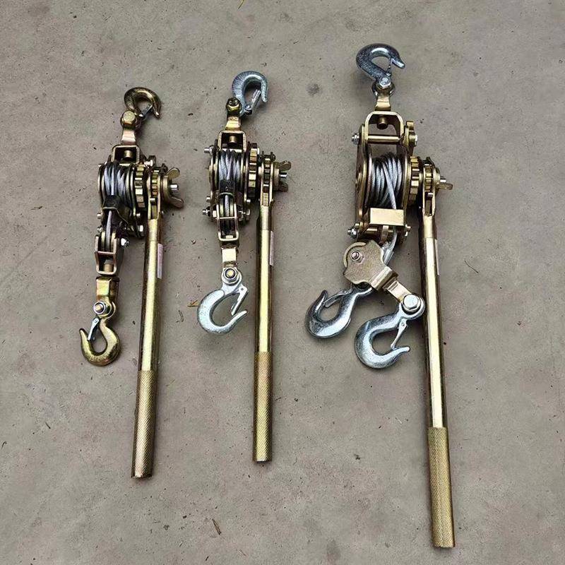 紧拉器钢丝拉绳收线器收荷紧器缔机无品牌/双钩手摇线器多功能