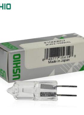 优USHIOJ100857C6V3-1素0WH卤秀灯泡显微镜专用米泡JC6V-10WH3