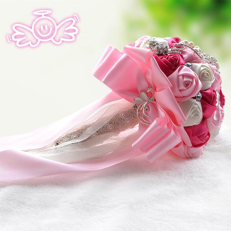 永恒天使庆用3品DSPP36仿真花新婚娘手捧花束实价