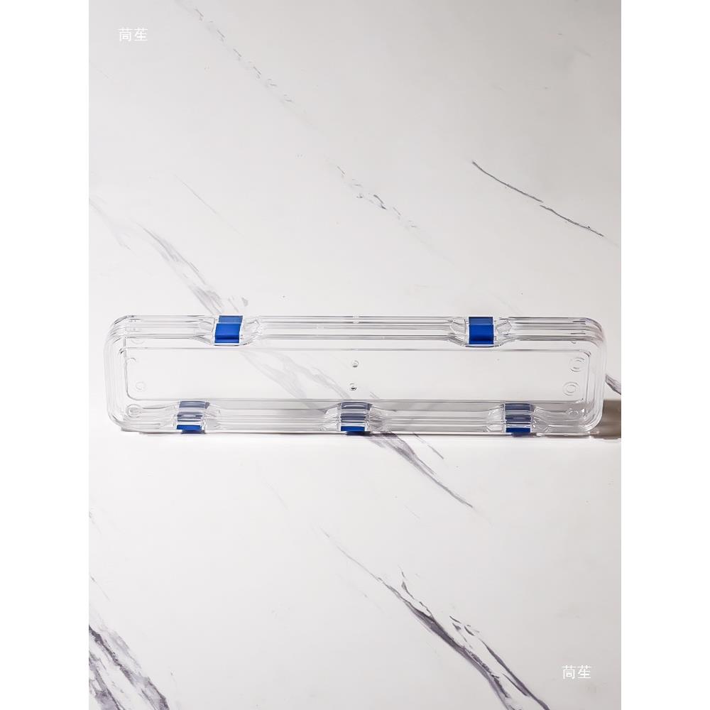 弹晶高圆透明JRD展示盒膜盒收纳盒塑盒防震芯片存放悬浮盒盒硅片