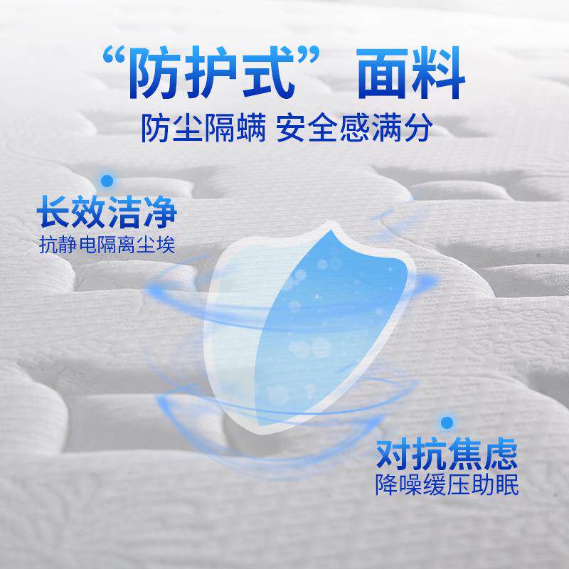 USASIMMONS盒A12子卷床垫席思梦店乳胶包记忆棉可压缩床垫卧室酒