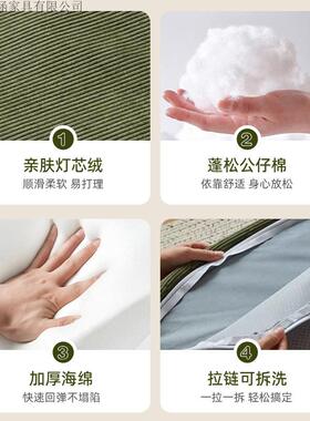 懒人沙发可RGQ米可睡网椅红榻榻折叠阳台卧躺室小沙发躺沙发