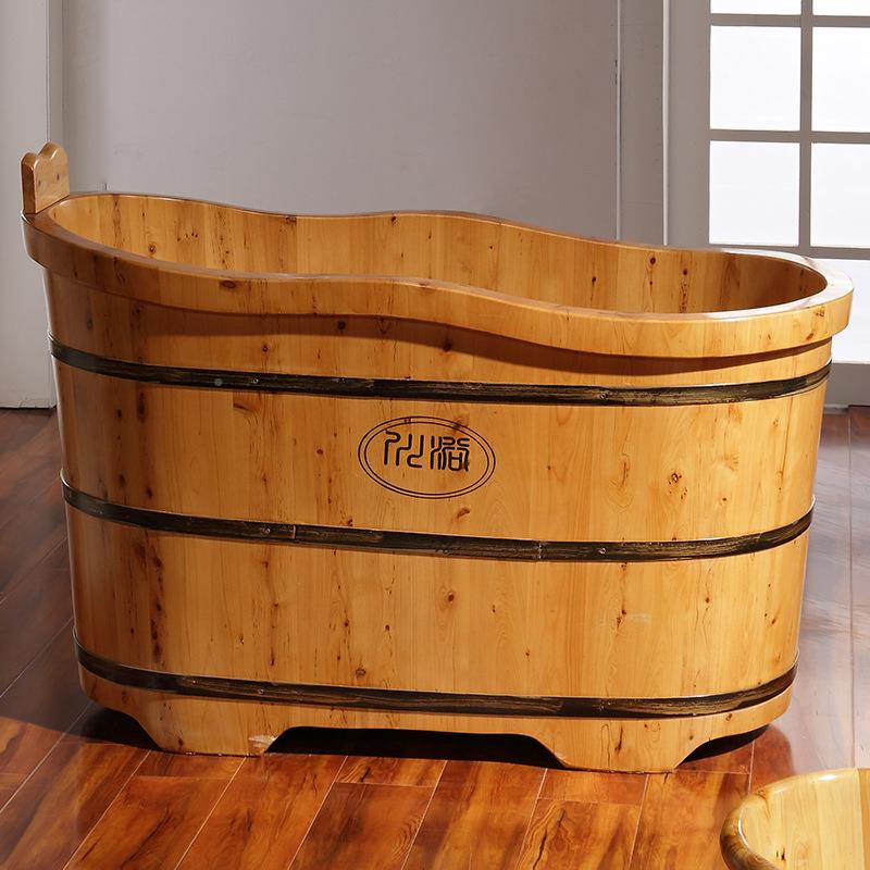 川浴木桶厂家直澡销香柏木木CYT-033沐浴桶成人浴盆童洗桶大号浴