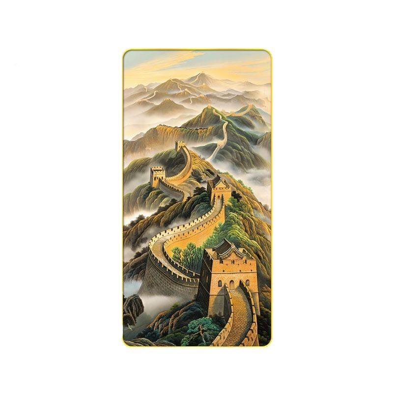 万里城画办玄关画风景客厅装饰画长过XOP道走廊尽头公山室水挂画