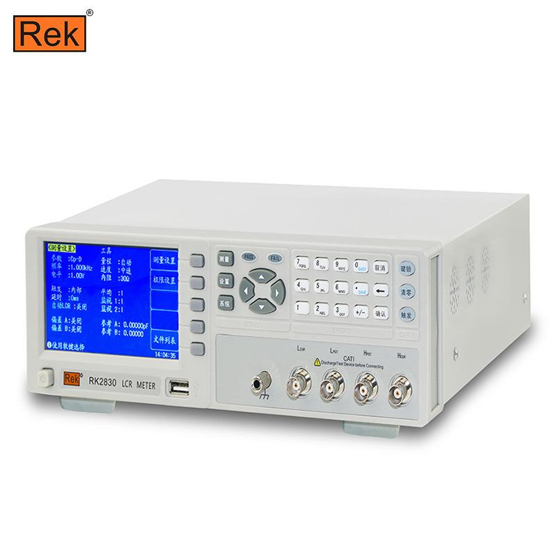 美克R高KLRC2瑞837数字电桥仪LCR通用频率速测试器2830高精度元器