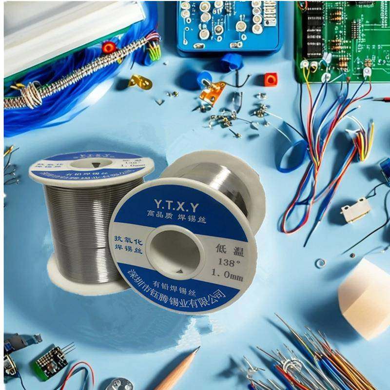 耐高温3m50度锡丝焊锡线焊锡丝1.21.5接高0.8m焊丝无品牌/温焊专