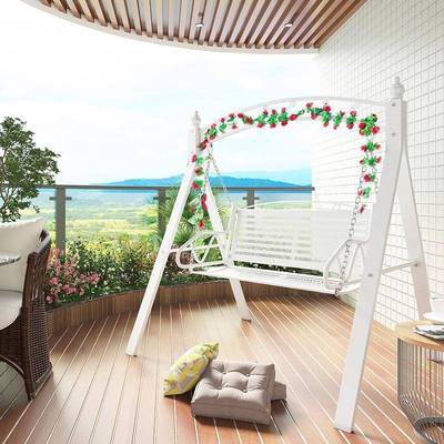 秋室千院户外庭阳台外家用人吊篮藤摇椅网红荡大秋RG102455千双人