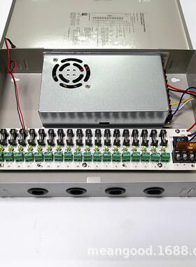 2V9460A118路集中供电电源箱监控工程开关电12V安防源监2控电源箱