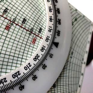 科H-4型计算JME尺大速小速飞行量向尺计风航行尺仪钧航空向量尺