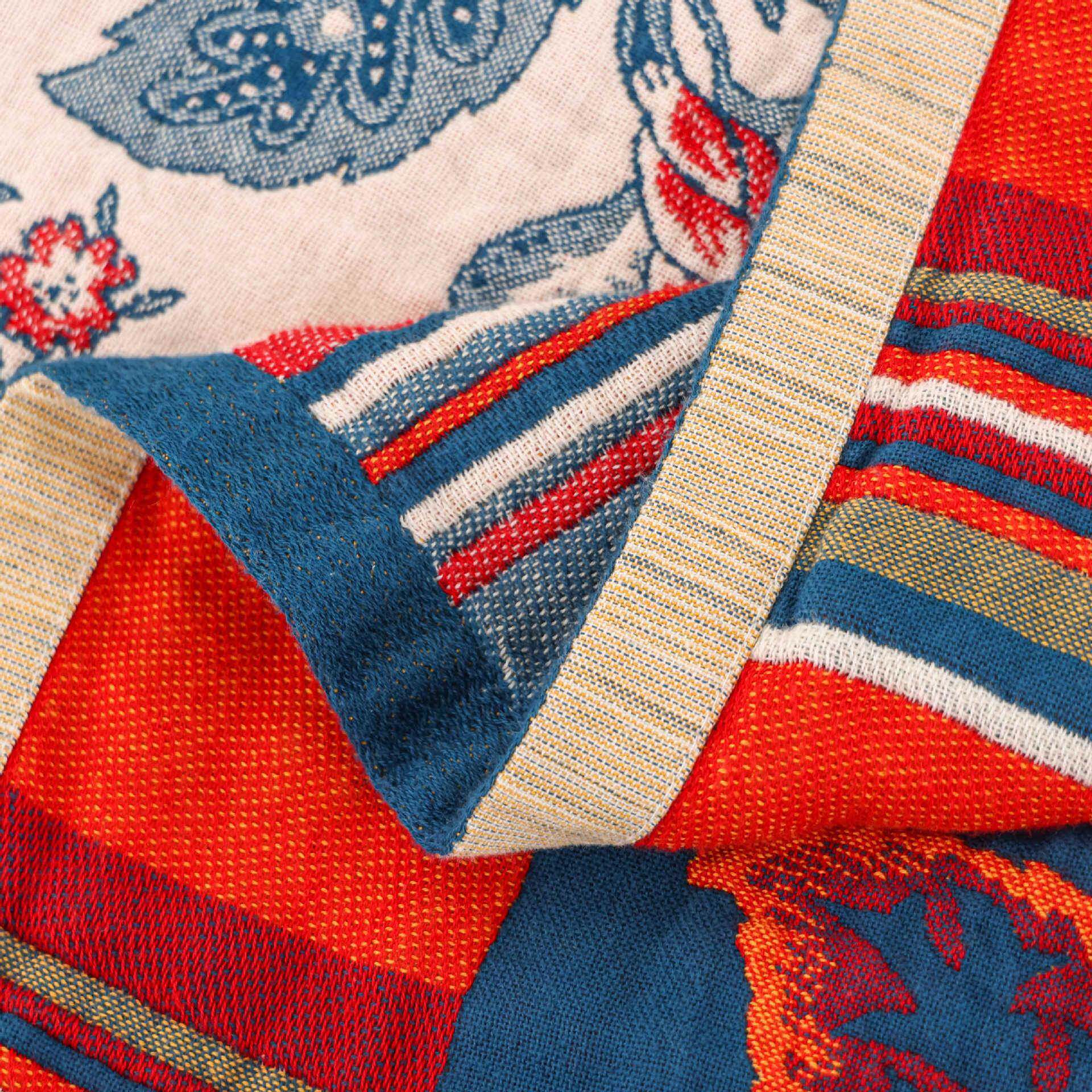 毛巾被沙纯棉夏家季多层全棉纱布用发毯午休闲ELW毛巾睡毯床单夏