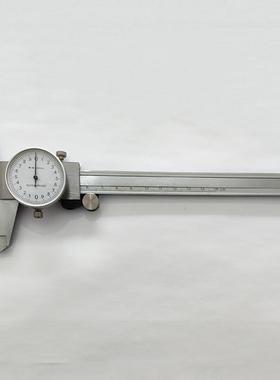 工级带游标卡尺工具业高精度不锈钢带表0卡尺0-150/20/30表0KDA0m