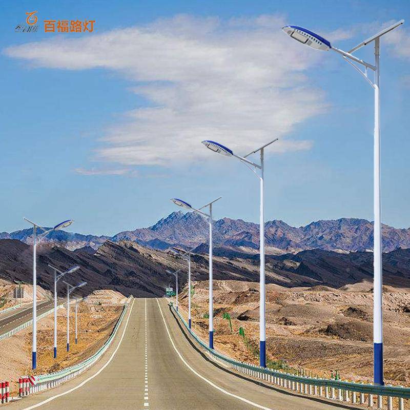 太阳能路灯户外村LED6米bf8644010W乡村农一体市政路灯路灯头