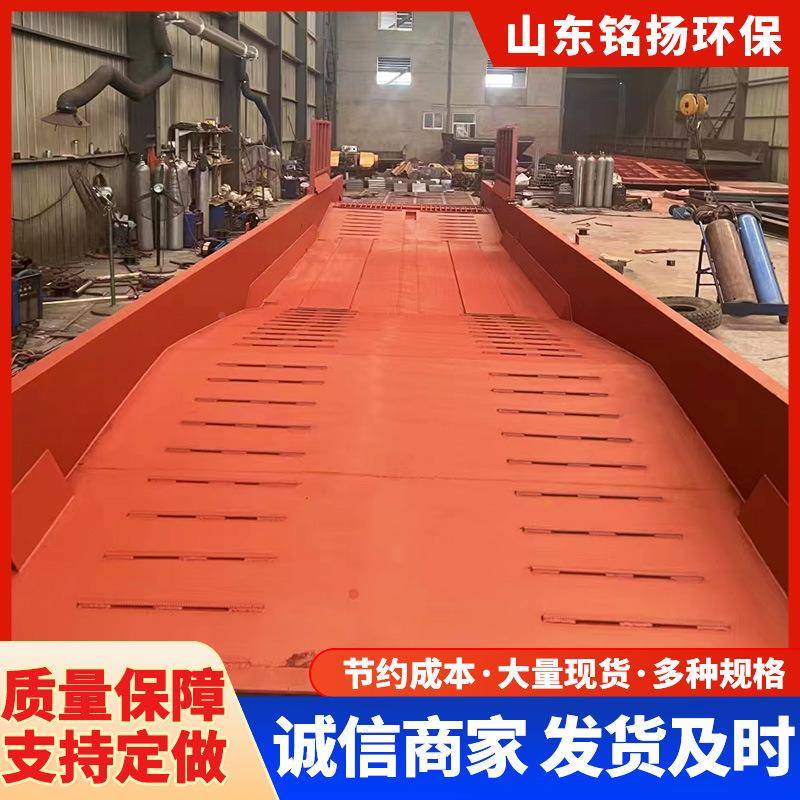 厂家直供洗车槽船XII式可移动土洗车槽池工车胎程渣轮过水洗车池