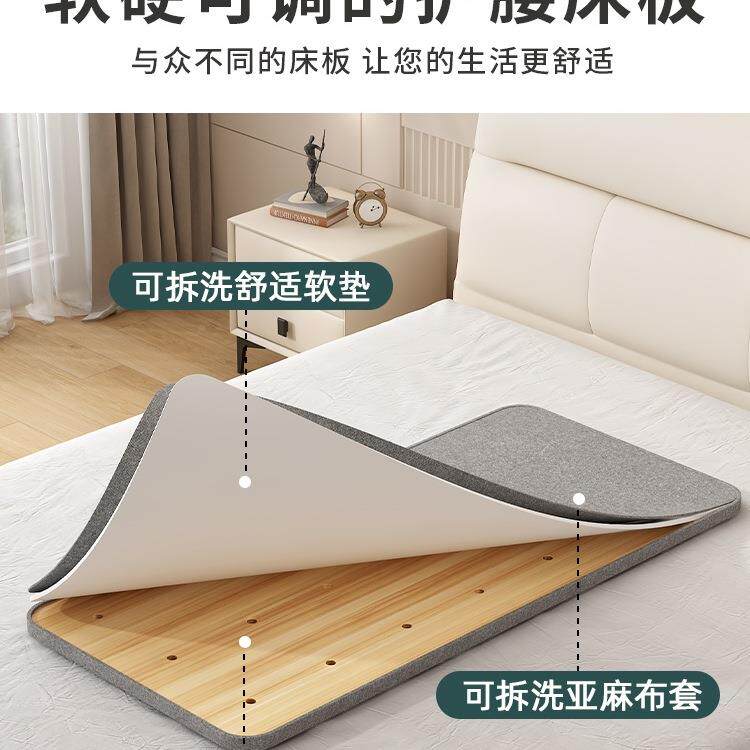 实木硬护板腰间盘加硬垫板板床垫板整块单LCM人腰护脊椎沙发木硬