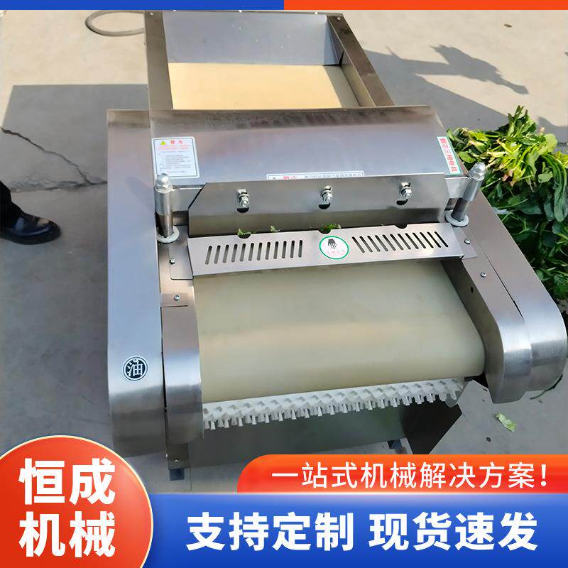 商用蔬菜加工切丝切条切丁切段机中草药切段切片设备大小可调