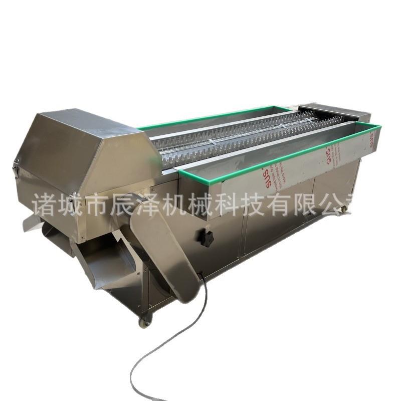 厂家直售鸡脚分段机器香辣鸡爪生产设备鸡爪劈半切割机