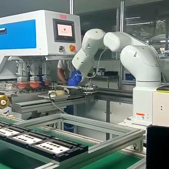 苏州厂家全新智能单多色连线成型机机械手机器人振动盘伺服移印机,机械设备,印刷设备,淘宝优惠券,粉丝福利购,淘宝优惠卷