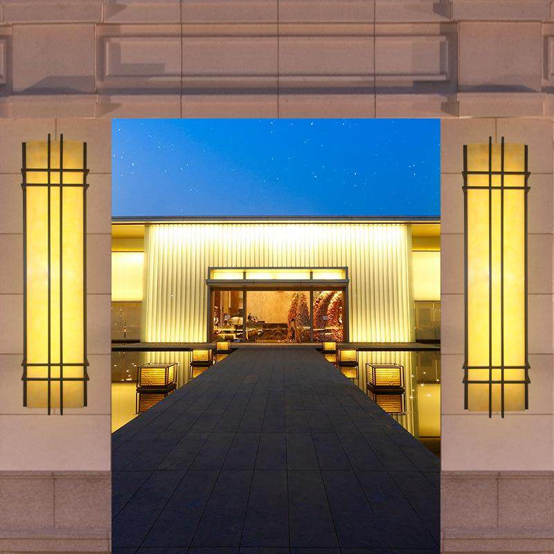 户外仿云石防水壁灯酒店花园别墅公园小区外墙灯家用走廊装饰灯,家装灯饰光源,户外壁灯,淘宝优惠券,粉丝福利购,淘宝优惠卷