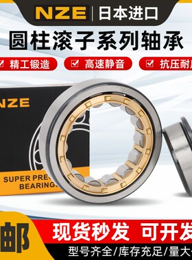 日本进口圆柱滚子轴承 N NU NJ RN NUP 219 220 221 222 EW EM C3