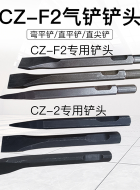 CZ-2气铲铲头斩子钻头风铲直柄CZ-F2钎子气动工具大全神器配件平