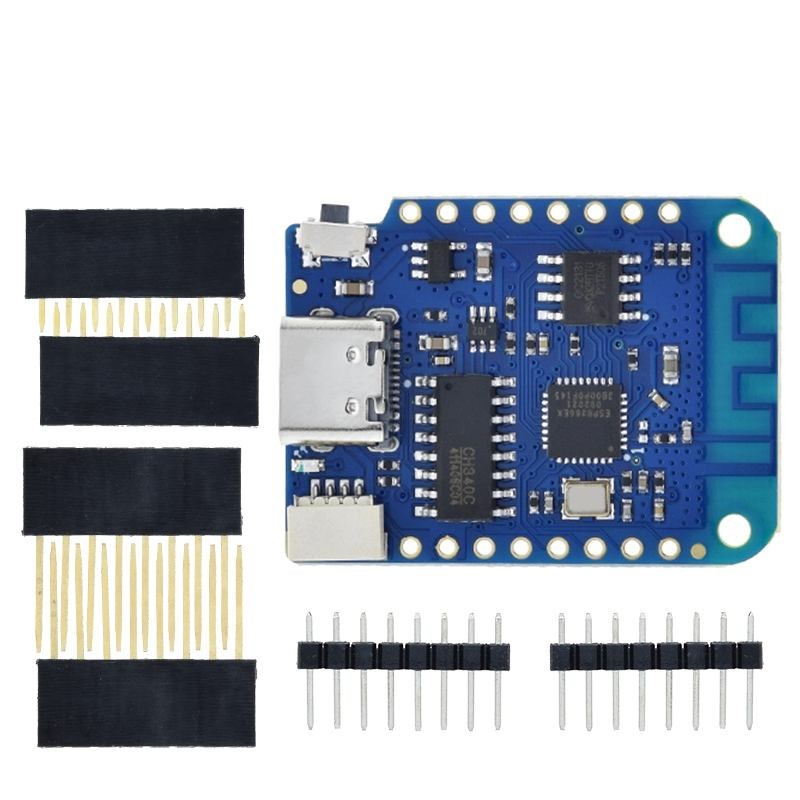 D1mini V4.0.0 TYPE-CUSB ESP8266开发板板基于 4MB MicroPython