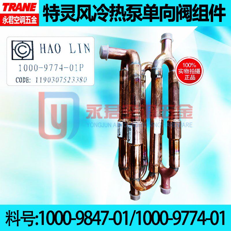 特灵中央空调配件水机单向阀组件1000-9847-01原装1000-9774-01P