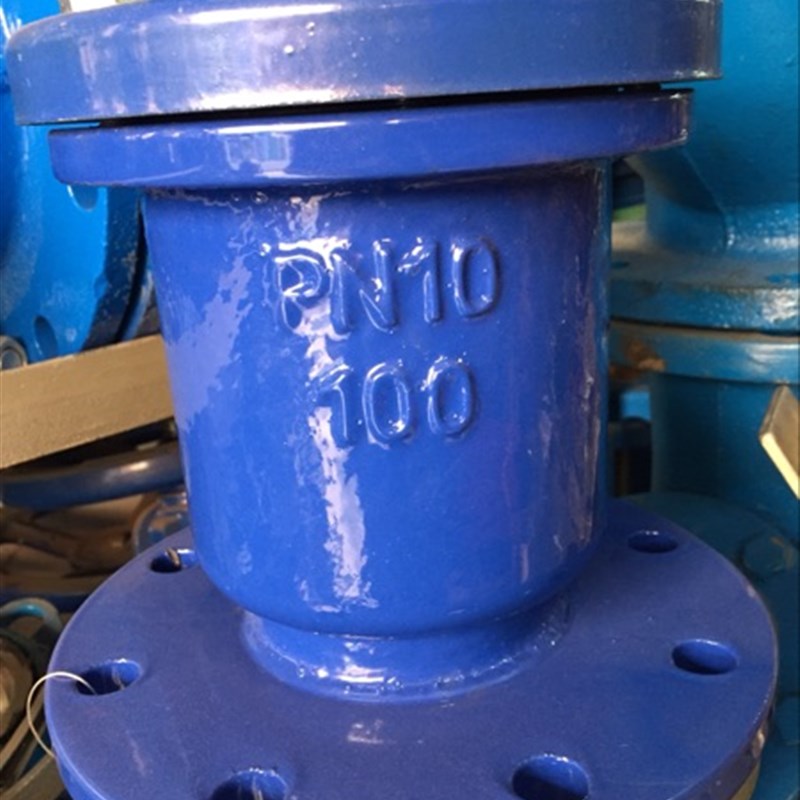 快速进排气阀 P41X-10法兰排气阀铸铁自动排气阀大排量丝扣排气阀