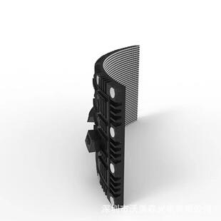 沃美森屏l户外P2.5ed圆显示广NGP告屏软膜组异形柱屏柔性