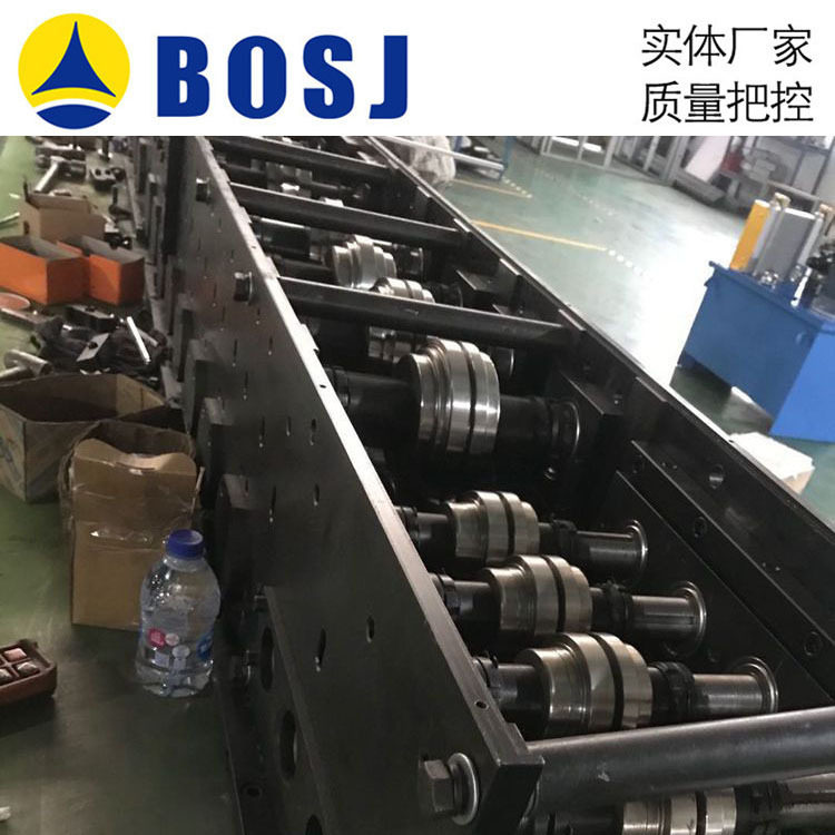 C型管夹导轨C型材导轨一次滚压成型设备厂家根据客户需求制订设备