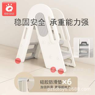 多功能折叠踩高宝凳宝漱洗阶梯凳台儿童登高踩脚凳婴儿洗手冰淇凌