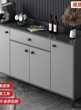 餐边柜酒柜碗DWQ柜代简约灶家用厨房台物茶水现柜客厅靠墙微波炉