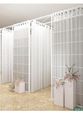 铁艺屏风隔AL100184断美甲自装隔板租客厅院简约挡改造遮小间房墙