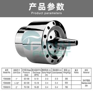 景不钢锈花柱喷头水疗池115涌泉花喷户庭院外喷头水景观喷泉喷头