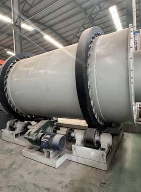 石英干砂钙粉三筒烘机大型工业用滚干筒式干机河沙矿渣JCO燥烘设