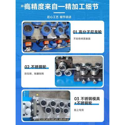 18轮外径42校直器钢丝m铁丝矫直机0.8-4m线管材JTR材校直器实心调