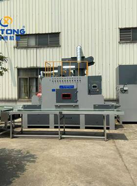 流厂水线FDZ输送式自动喷砂机家模具轮轴承喷涂焊接齿处理前喷砂