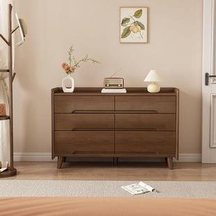 全实木卧室斗柜大收纳柜主卧床尾斗柜YF D客厅储柜靠墙容量物 D14