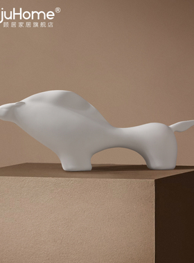 新中式马摆件f客厅电视柜博古架玄关书房书桌样板间创意家居装饰