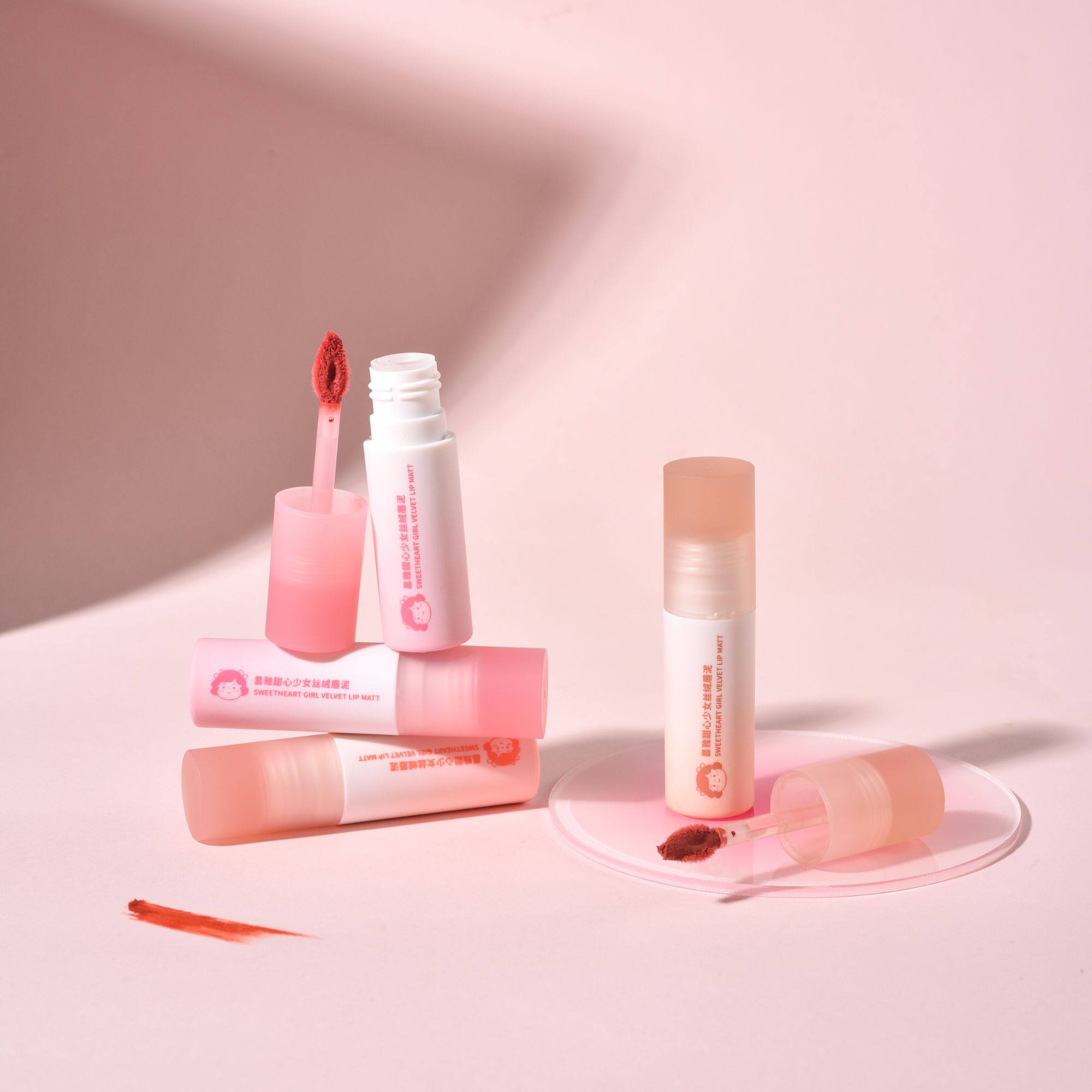 撤柜清仓Thyra/昙雅甜心少女丝绒唇泥口红唇釉哑光学生显白秋冬