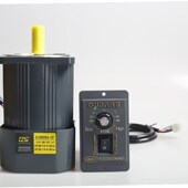 津晟邦电机 5IK60RA 220V调速电机 马达 60W光轴电机